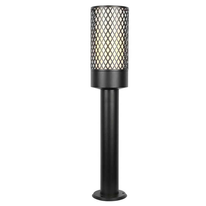 Уличный светильник Holger Street Lamp B Черный Белое матовое стекло Уличный светильник Holger Street Lamp B Черный Белое матовое стекло во Владивостоке | Loft Concept