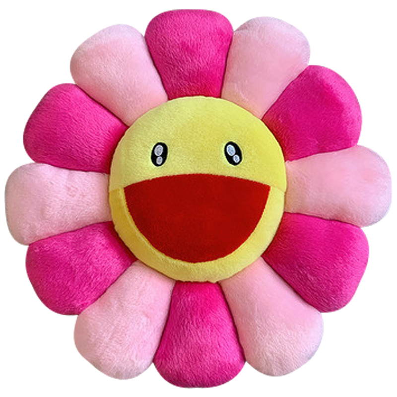Подушка Takashi Murakami Pink Розовый Подушка Takashi Murakami Pink Розовый во Владивостоке | Loft Concept
