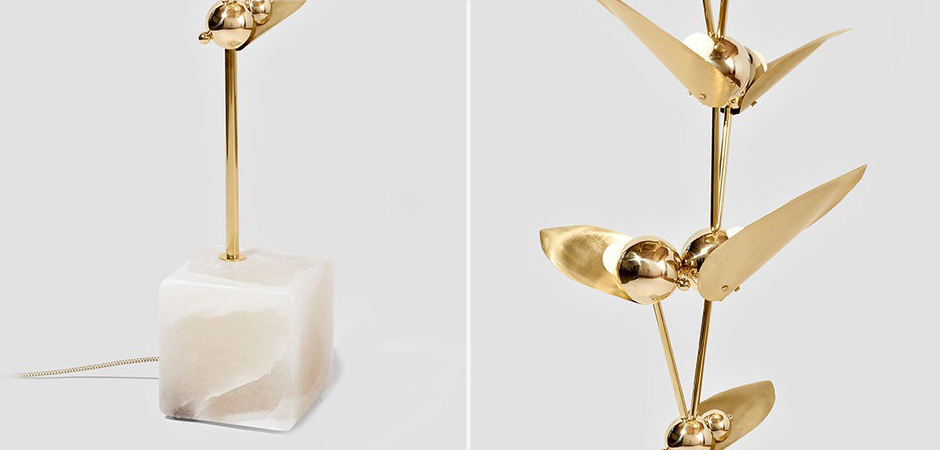 Торшер LAVRA Floor Lamp Gold Торшер LAVRA Floor Lamp Gold - Loft-Concept во Владивостоке