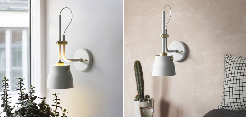 Бра RAM PLASENCIA Wall Lamp white Бра RAM PLASENCIA Wall Lamp white - Loft-Concept во Владивостоке