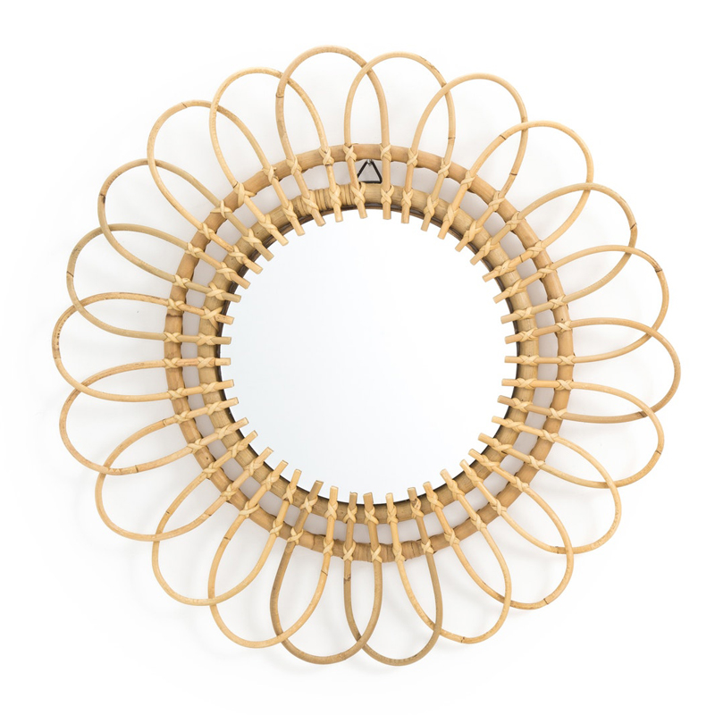 Зеркало Mirror Rattan Flower I Зеркало Mirror Rattan Flower I во Владивостоке | Loft Concept