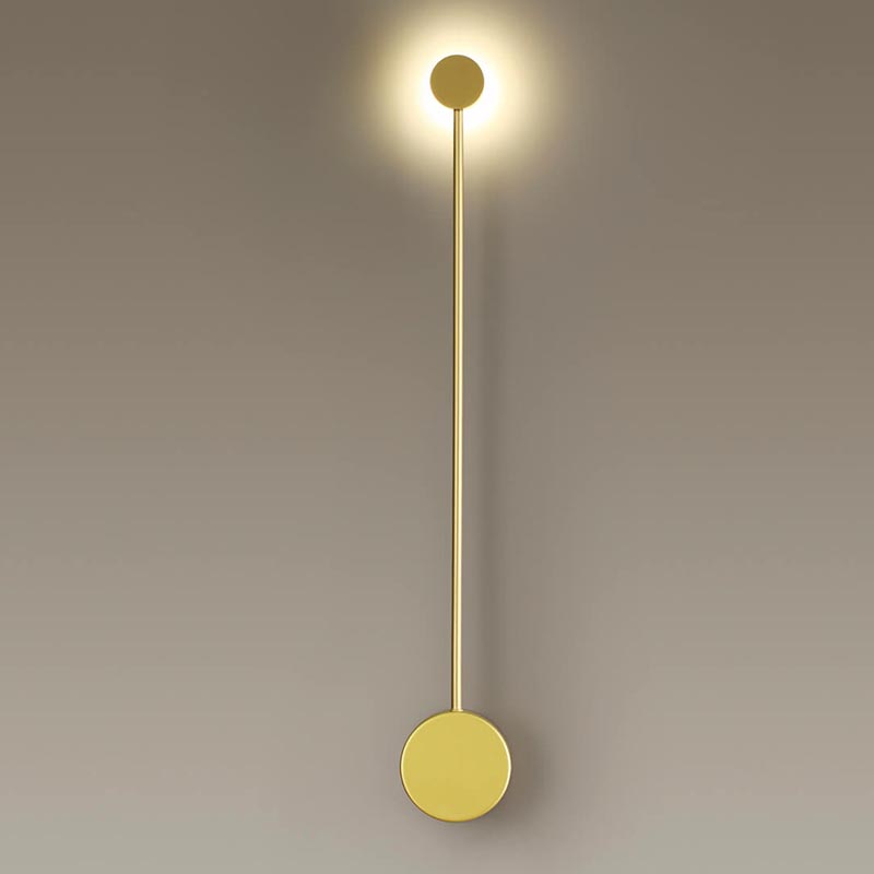 Бра Pin Wall Light Gold 70 Золотой во Владивостоке | Loft Concept 