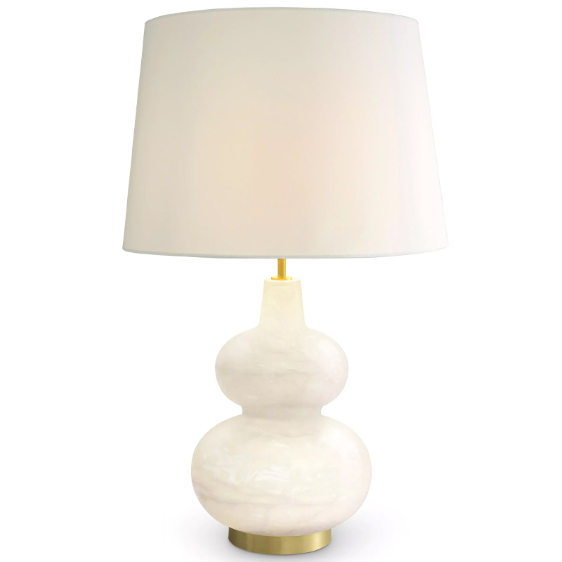 Настольная лампа Eichholtz Table Lamp Cavo Бежевый Латунь Настольная лампа Eichholtz Table Lamp Cavo Бежевый Латунь во Владивостоке | Loft Concept