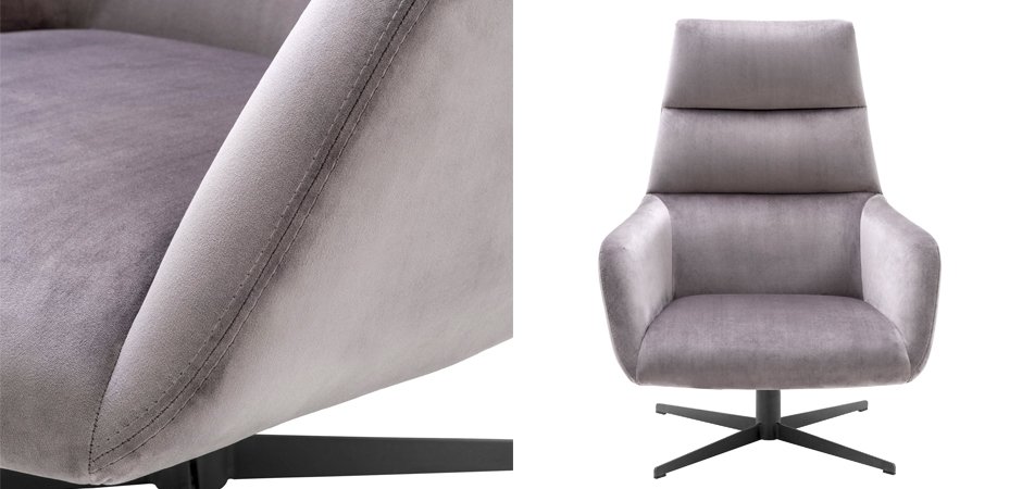 Кресло Eichholtz Swivel Chair & Ottoman Nautilus Кресло Eichholtz Swivel Chair & Ottoman Nautilus - Loft-Concept во Владивостоке