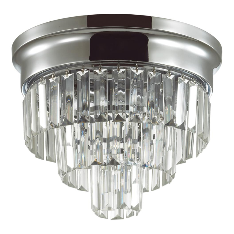 Хрустальная потолочная люстра Crystal Fountain Хром Хром Хрустальная потолочная люстра Crystal Fountain Хром Хром во Владивостоке | Loft Concept