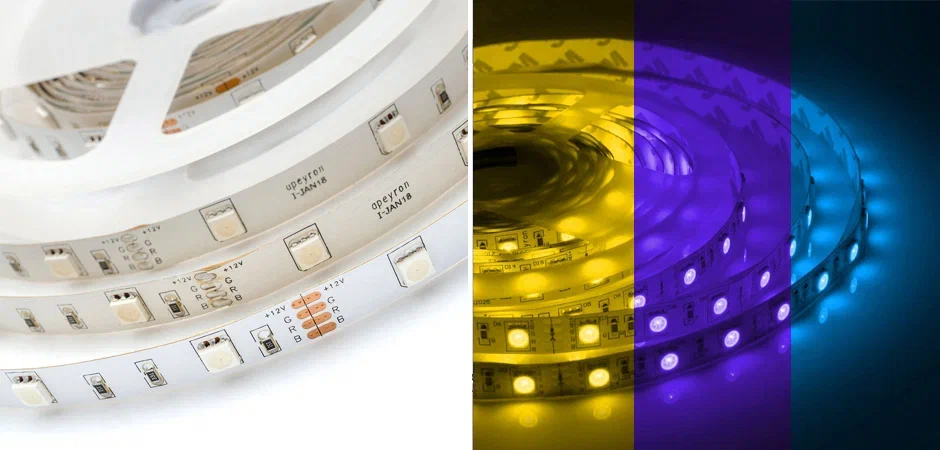 Светодиодная лента 7,2W/m 30LED/m 5050SMD разноцветная 5M Светодиодная лента 7,2W/m 30LED/m 5050SMD разноцветная 5M - Loft-Concept во Владивостоке