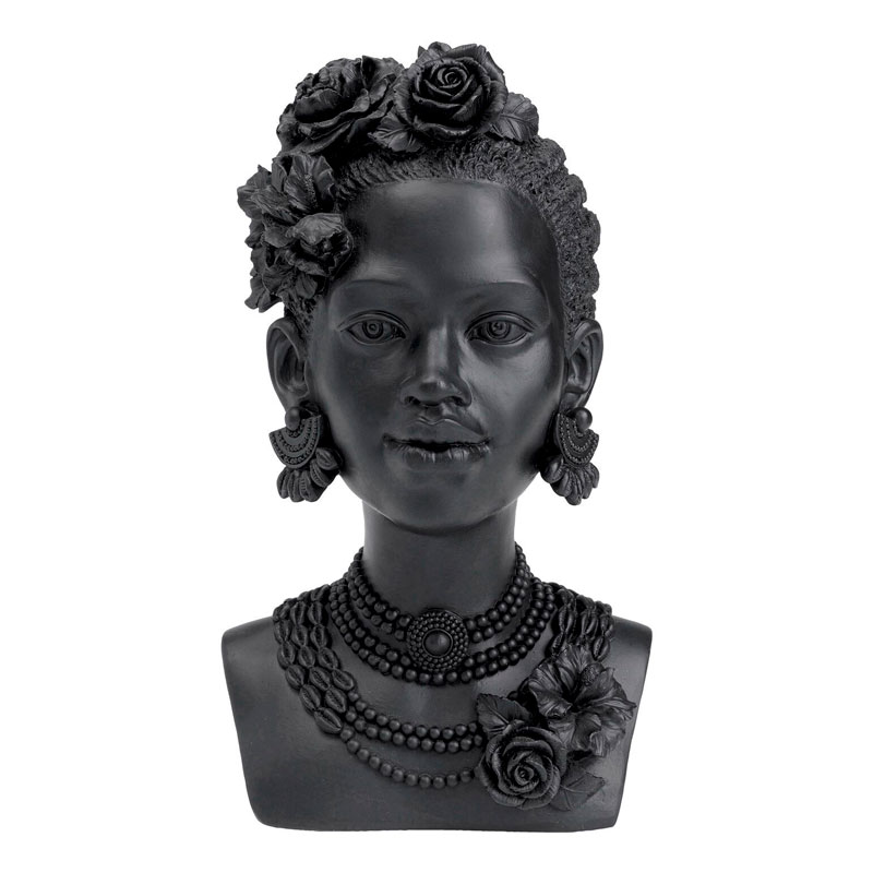 Статуэтка Victoria African Woman Черный Статуэтка Victoria African Woman Черный во Владивостоке | Loft Concept