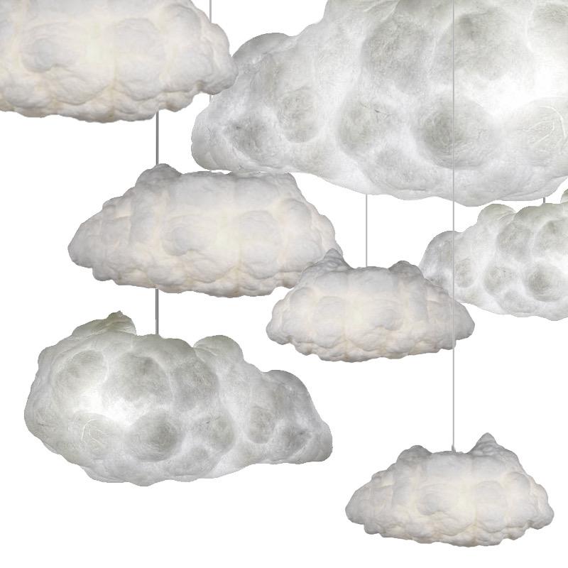 Подвесной светильник Облако Cloud Pendant Light Белый Подвесной светильник Облако Cloud Pendant Light Белый во Владивостоке | Loft Concept