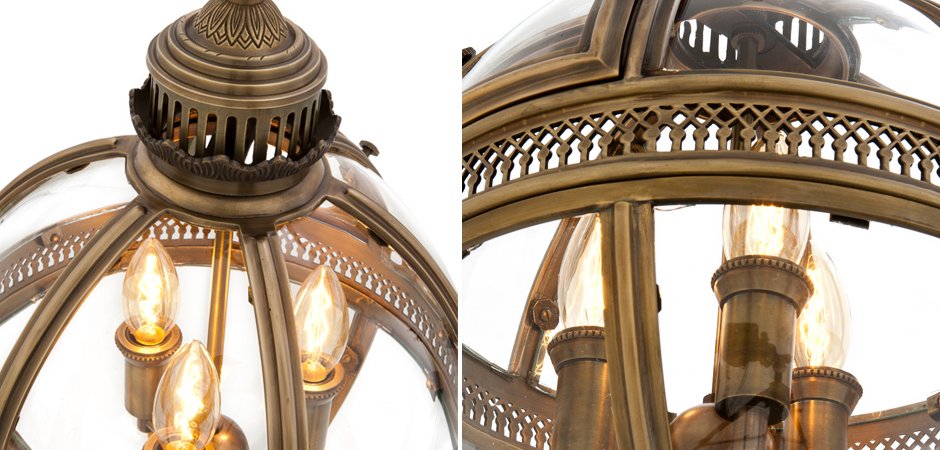 Люстра Lantern Residential Brass S Люстра Lantern Residential Brass S - Loft-Concept во Владивостоке