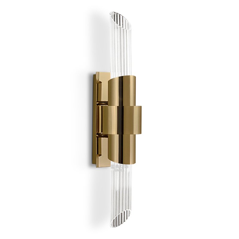 Бра Tycho Small Wall Light from Covet Paris Глянцевое золото Прозрачное Стекло Бра Tycho Small Wall Light from Covet Paris Глянцевое золото Прозрачное Стекло во Владивостоке | Loft Concept