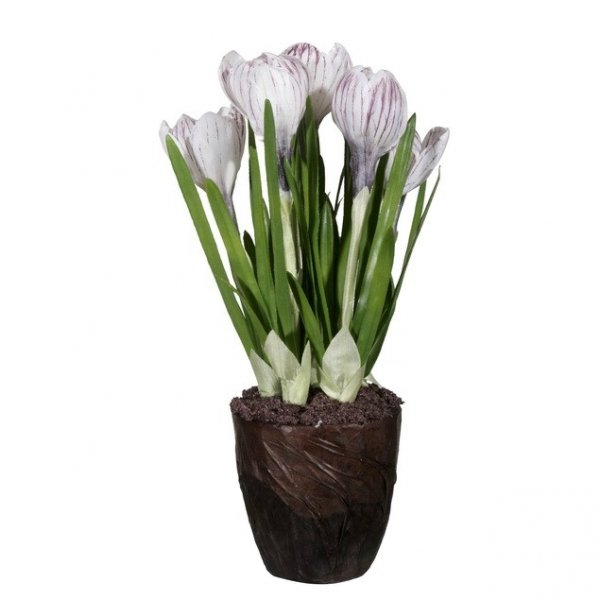 Декоративный искусственный цветок Purple Crocuses Декоративный искусственный цветок Purple Crocuses во Владивостоке | Loft Concept