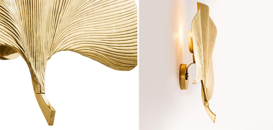 Бра Eichholtz Wall Lamp Las Palmas Gold 110468 Бра Eichholtz Wall Lamp Las Palmas Gold 110468 - Loft-Concept во Владивостоке