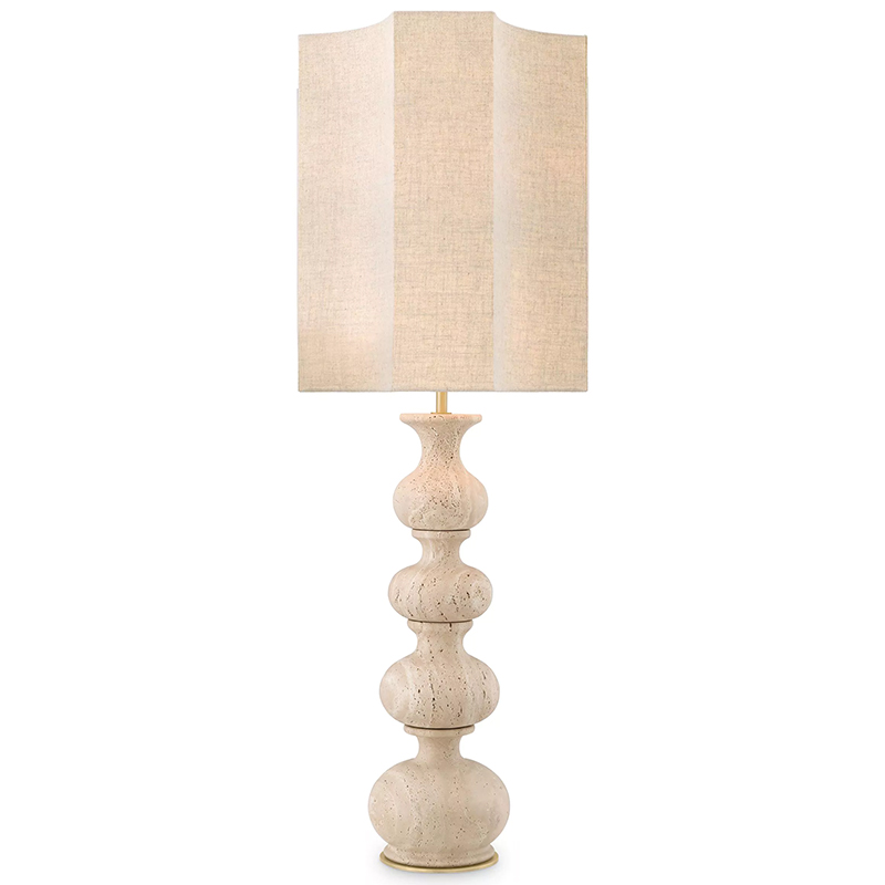 Настольная лампа Eichholtz Table Lamp Mabel Бежевый Настольная лампа Eichholtz Table Lamp Mabel Бежевый во Владивостоке | Loft Concept