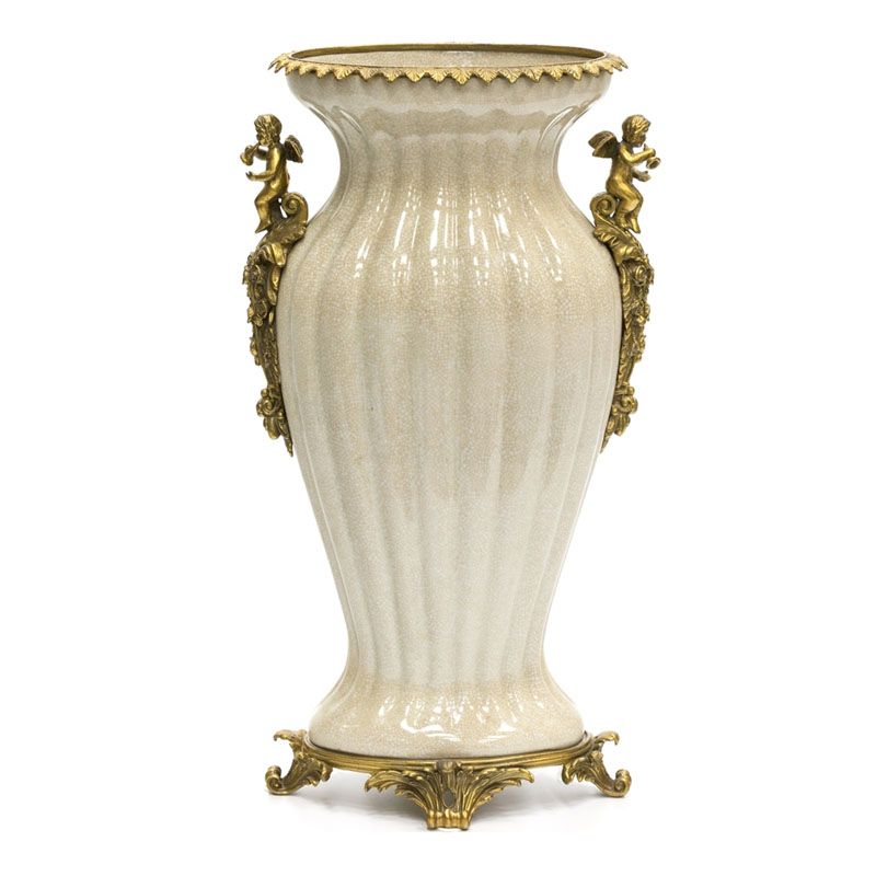 Ваза Bronze Angel Vase Бронза Бежевый Ваза Bronze Angel Vase Бронза Бежевый во Владивостоке | Loft Concept