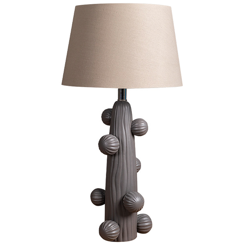 Настольная лампа Molecule Table Lamp Grey Серый Бежевый Настольная лампа Molecule Table Lamp Grey Серый Бежевый во Владивостоке | Loft Concept