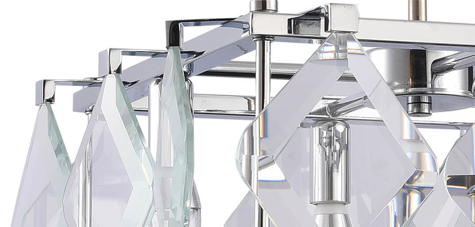 Люстра Glass Rhombus Lighting square Люстра Glass Rhombus Lighting square - Loft-Concept во Владивостоке