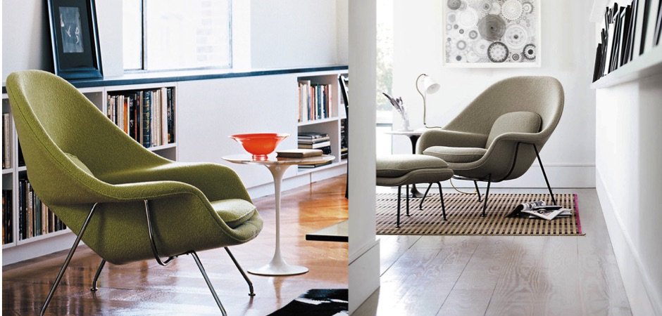 Кресло Womb Chair and Ottoman Кресло Womb Chair and Ottoman - Loft-Concept во Владивостоке