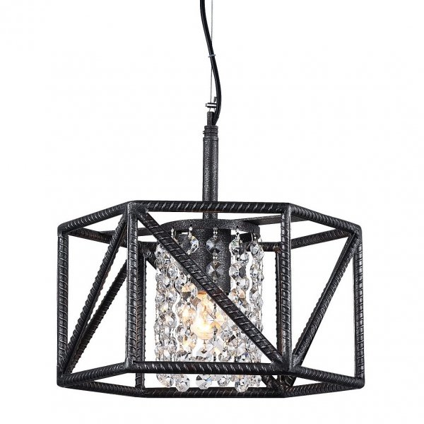 Подвесной светильник Loft Reinforcement Pendant Черный Подвесной светильник Loft Reinforcement Pendant Черный во Владивостоке | Loft Concept