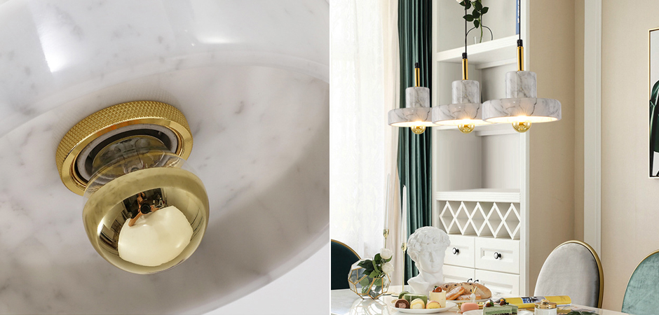 Люстра Tom Dixon Stone Pendant White 3 Люстра Tom Dixon Stone Pendant White 3 - Loft-Concept во Владивостоке