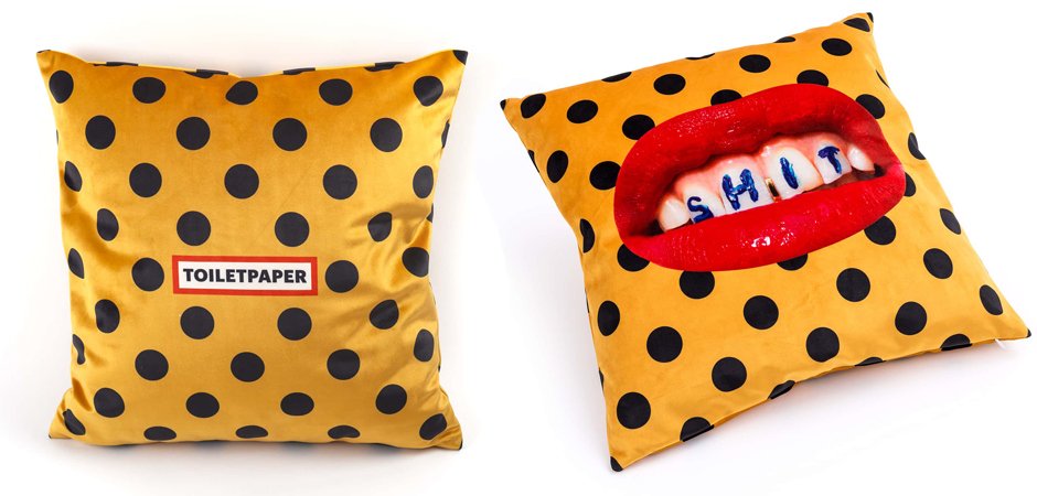 Подушка Seletti Cushion Shit Toiletpaper Подушка Seletti Cushion Shit Toiletpaper - Loft-Concept во Владивостоке