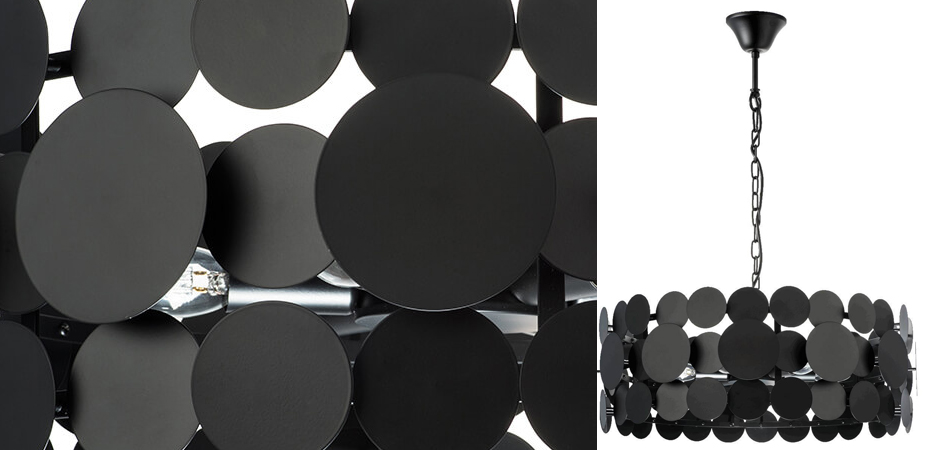 Люстра Black Matte Disk D60 Люстра Black Matte Disk D60 - Loft-Concept во Владивостоке