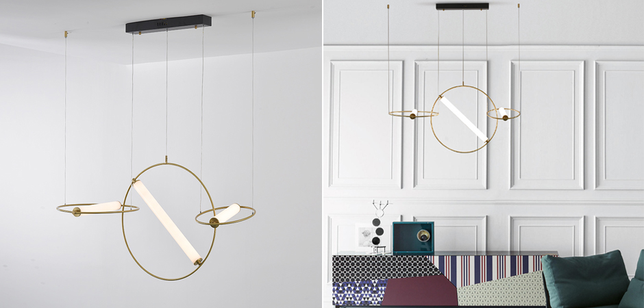 Люстра Diagonal Rings Люстра Diagonal Rings - Loft-Concept во Владивостоке