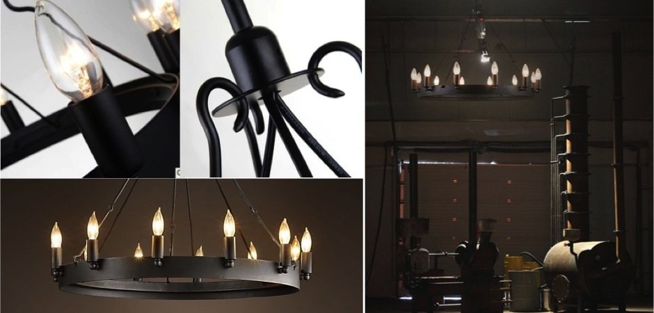 Люстра Camino Round Chandelier Люстра Camino Round Chandelier - Loft-Concept во Владивостоке