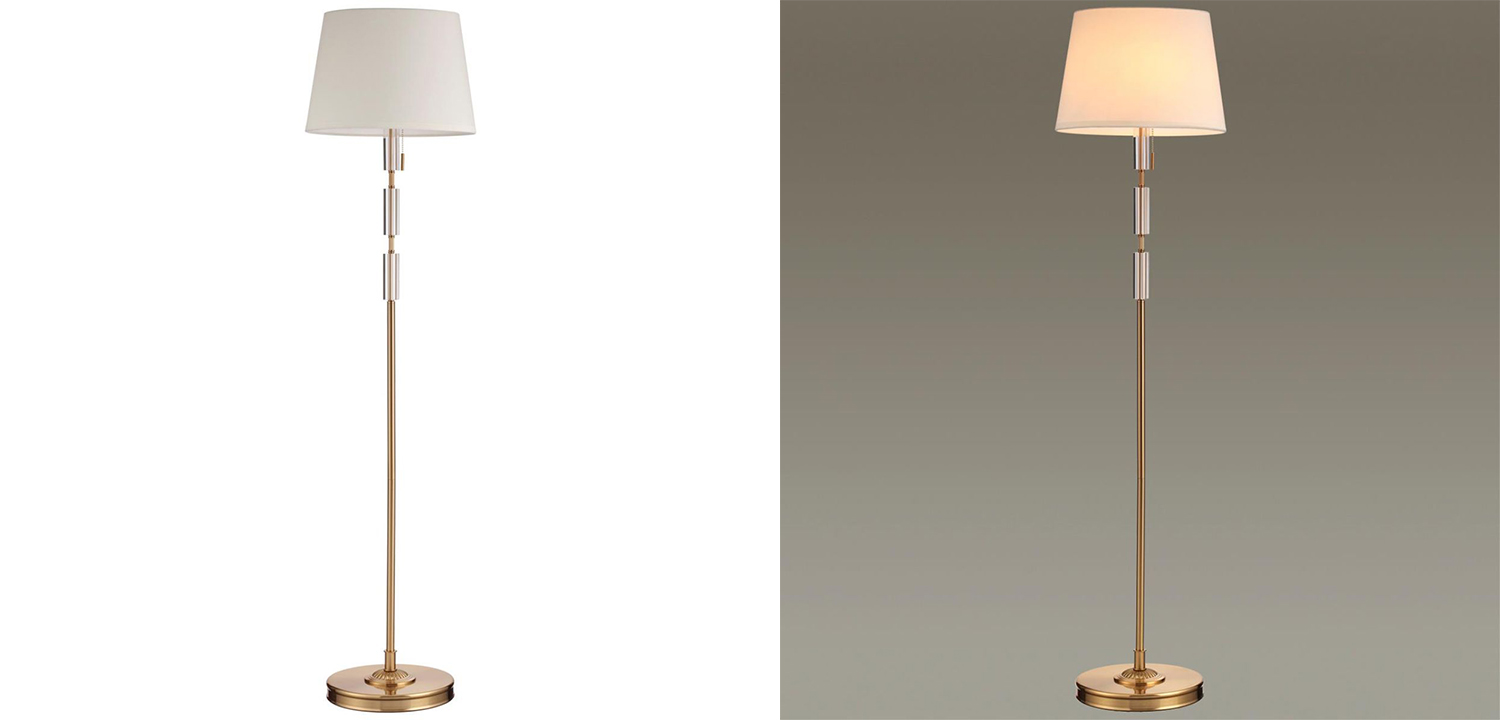 Торшер Ramona White Floor lamp - фото