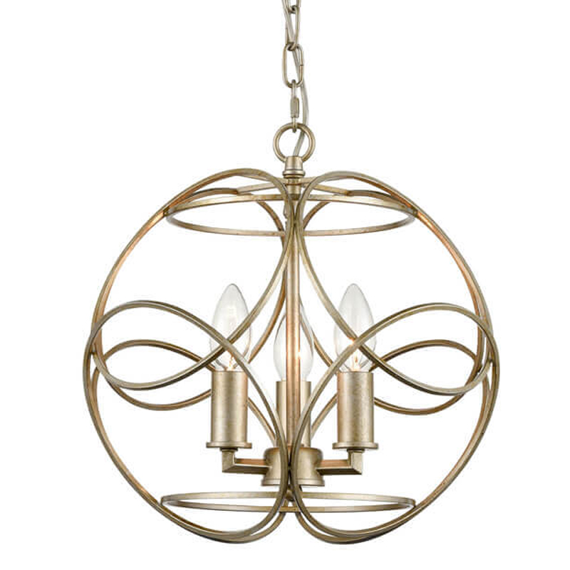 Люстра Wrought Pendant lamp Шампань Винтаж Люстра Wrought Pendant lamp Шампань Винтаж во Владивостоке | Loft Concept