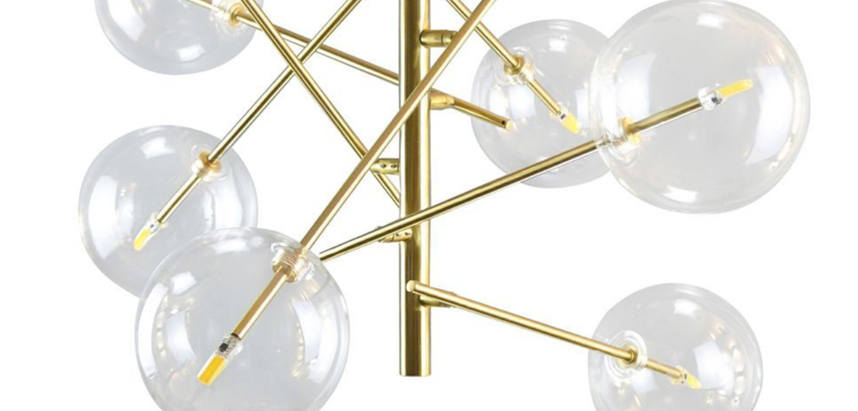 Люстра Gallotti & Radice Bolle Рanging Lamp 8 плафонов Люстра Gallotti & Radice Bolle Рanging Lamp 8 плафонов - Loft-Concept во Владивостоке