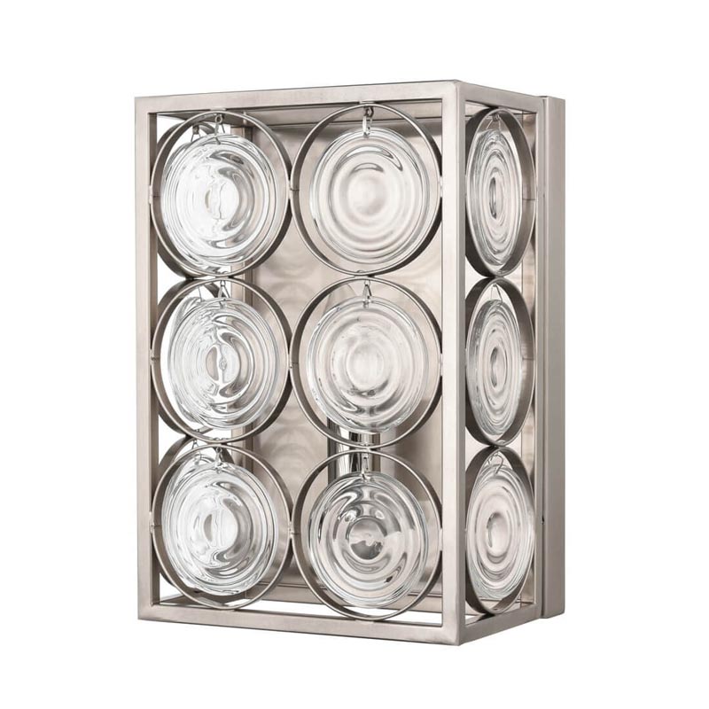 Бра Edalina Sconce nickel satin Никель Сатин Бра Edalina Sconce nickel satin Никель Сатин во Владивостоке | Loft Concept