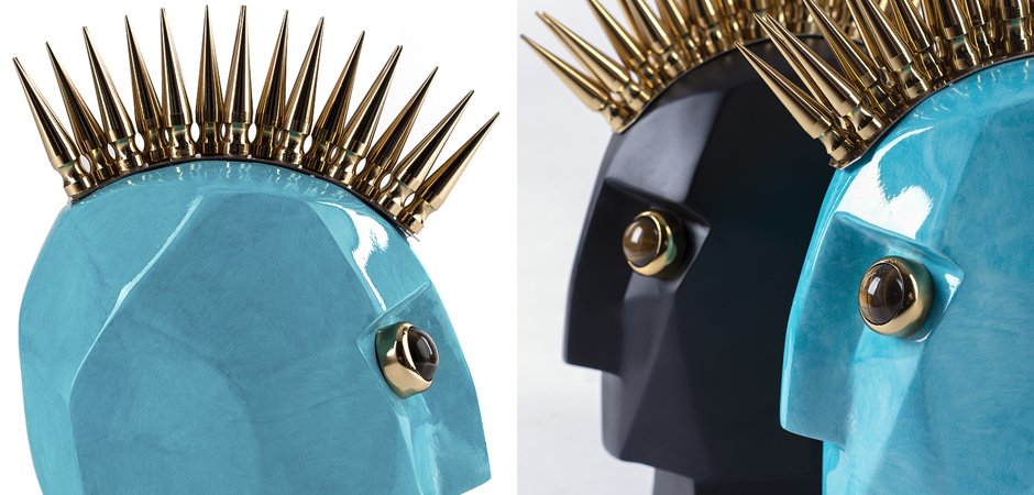 Аксессуар Kelly Wearstler Head Trip Sculpture II Аксессуар Kelly Wearstler Head Trip Sculpture II - Loft-Concept во Владивостоке
