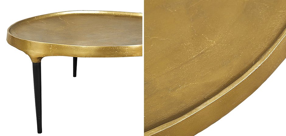 Кофейный стол Brass Stains Table Кофейный стол Brass Stains Table - Loft-Concept во Владивостоке