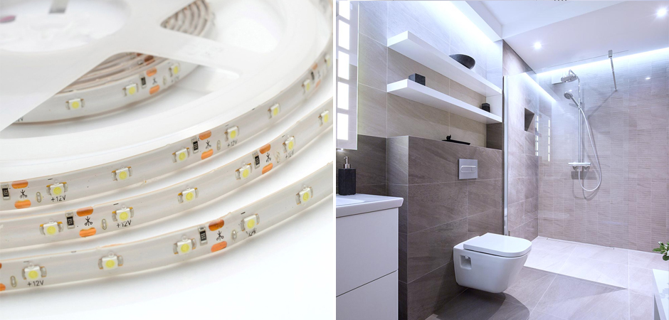 Комплект светодиодной ленты 4,8W/m 60LED/m 3528SMD холодный белый Комплект светодиодной ленты 4,8W/m 60LED/m 3528SMD холодный белый - Loft-Concept во Владивостоке