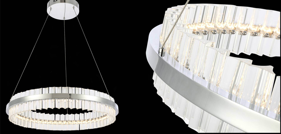 Люстра Ring Horizontal Chrome Люстра Ring Horizontal Chrome - Loft-Concept во Владивостоке