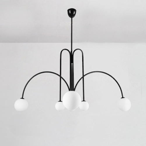 Люстра Fontana Amorosa Gran Finale Black Черный Белый Люстра Fontana Amorosa Gran Finale Black Черный Белый во Владивостоке | Loft Concept