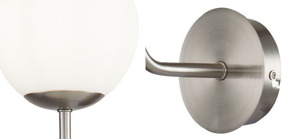 Бра Tiepolo Ball Sconces nickel Бра Tiepolo Ball Sconces nickel - Loft-Concept во Владивостоке