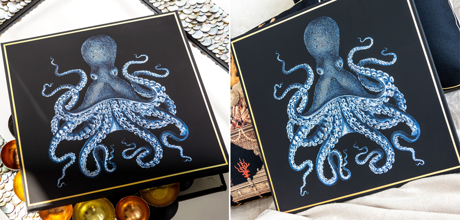 Постер Blue Octopus Poster 2 Постер Blue Octopus Poster 2 - Loft-Concept во Владивостоке