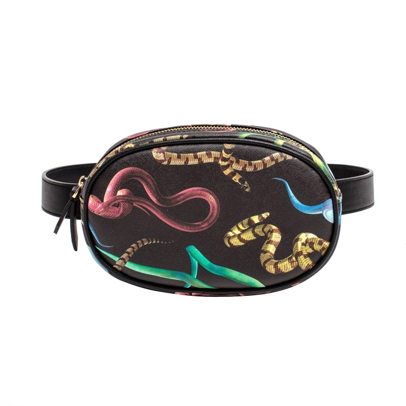 Поясная сумка Seletti Snakes Черный Красный Желтый Зеленый Синий Поясная сумка Seletti Snakes Черный Красный Желтый Зеленый Синий во Владивостоке | Loft Concept