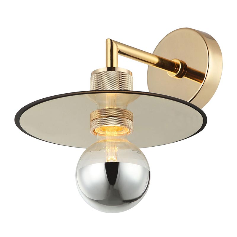 Бра Bruno Hat Gold Wall Lamp Золотой Бра Bruno Hat Gold Wall Lamp Золотой во Владивостоке | Loft Concept