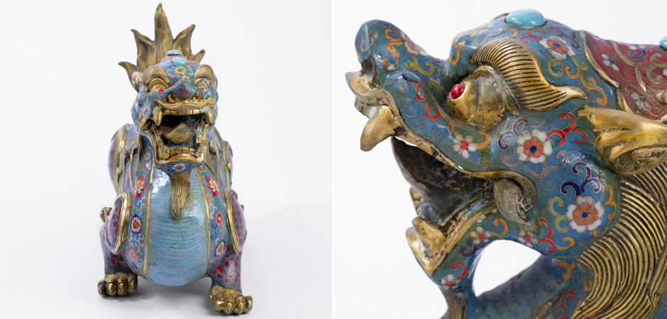 Большой Бронзовый Китайский дракон - Loft-Concept во Владивостоке