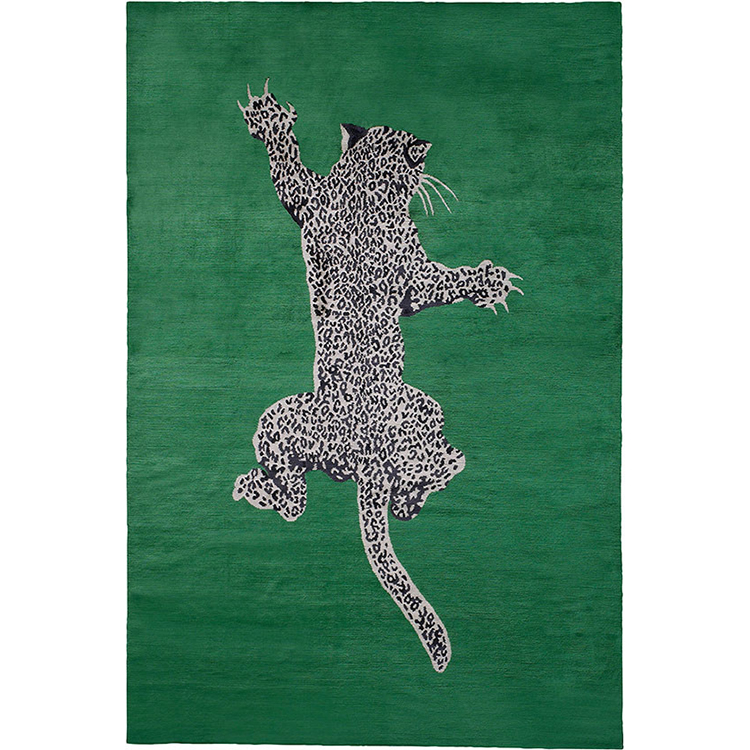 Ковер Emerald Leopard Черно-белый Изумрудный Ковер Emerald Leopard Черно-белый Изумрудный во Владивостоке | Loft Concept