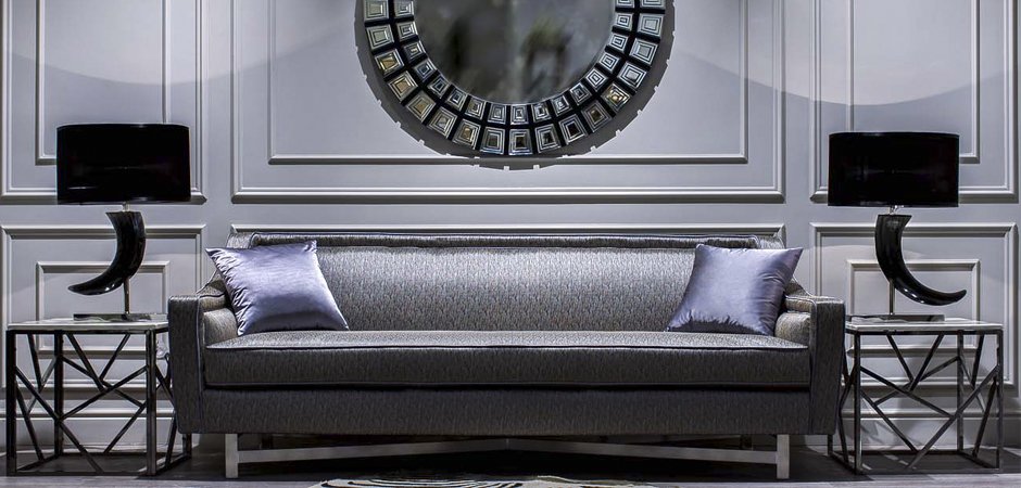 Приставной стол Serene Furnishing Chrome Marble Top Side Table Приставной стол Serene Furnishing Chrome Marble Top Side Table - Loft-Concept во Владивостоке