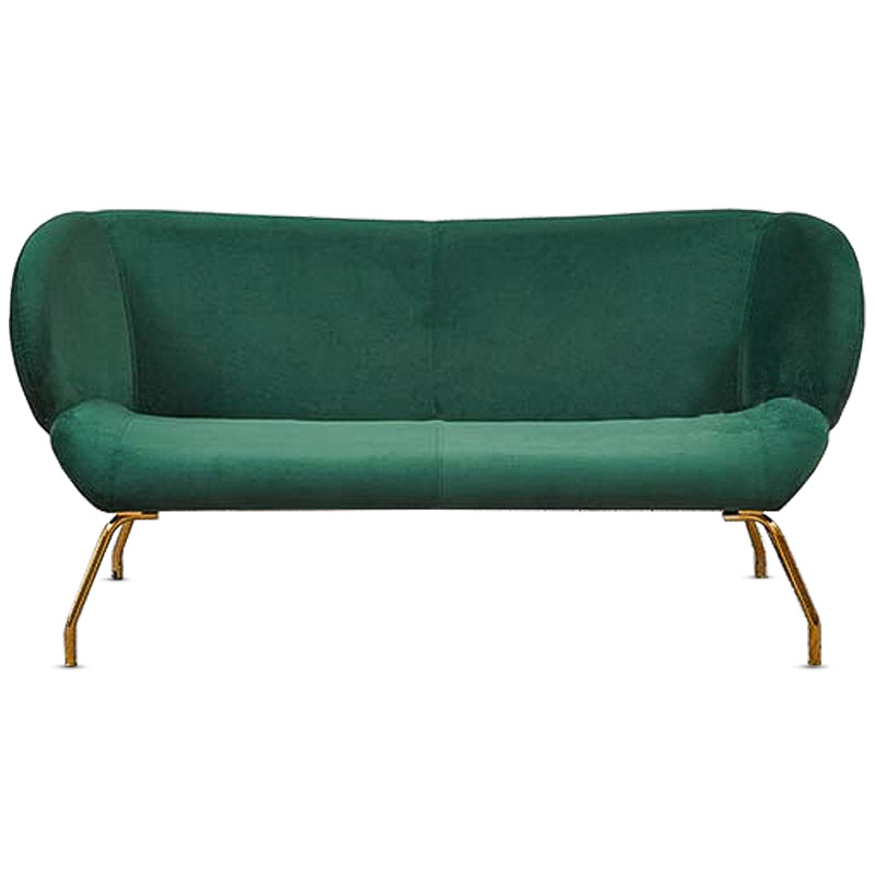 Диван Branca Sofa Изумрудный Глянцевое золото Диван Branca Sofa Изумрудный Глянцевое золото во Владивостоке | Loft Concept