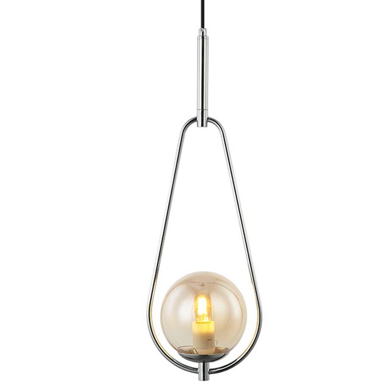 Подвесной светильник B.LUX C Ball chrome 20 Прозрачное Стекло Хром Подвесной светильник B.LUX C Ball chrome 20 Прозрачное Стекло Хром во Владивостоке | Loft Concept