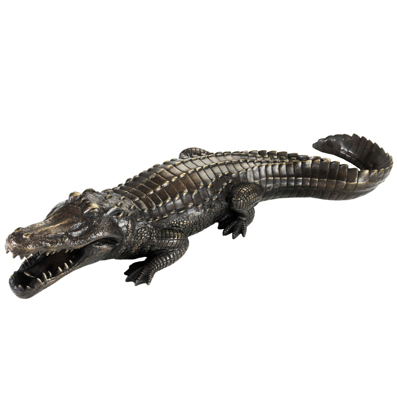 Статуэтка Eichholtz Crocodile Винтажная латунь Статуэтка Eichholtz Crocodile Винтажная латунь во Владивостоке | Loft Concept