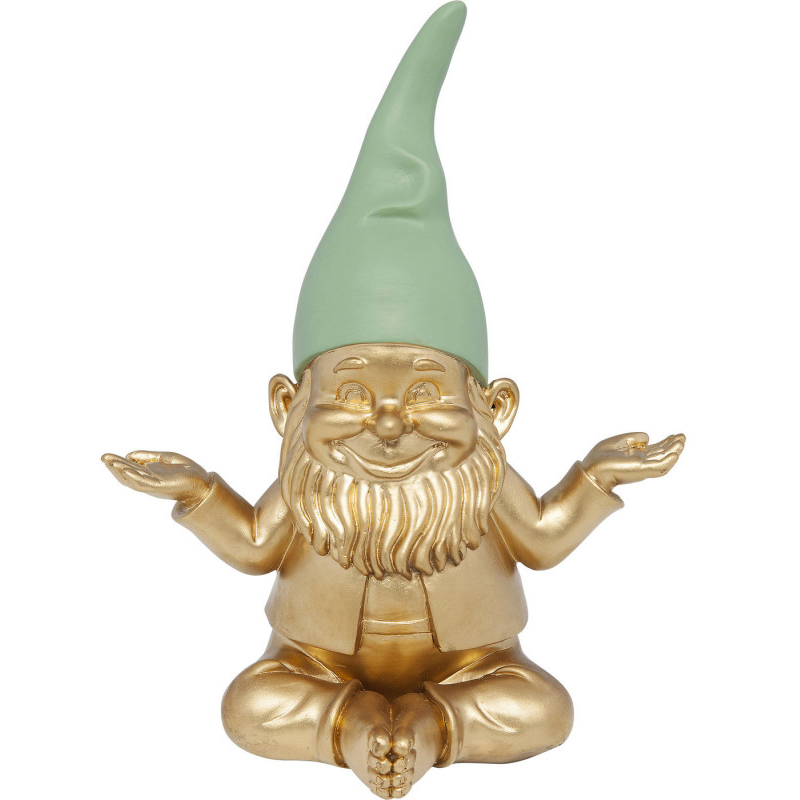 Статуэтка Golden Meditating Gnome Золотой Статуэтка Golden Meditating Gnome Золотой во Владивостоке | Loft Concept