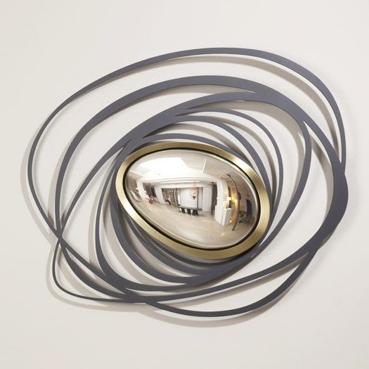 Зеркало Herve Van der Straeten Miroir Nebuleuse Золотой Черный Зеркало Herve Van der Straeten Miroir Nebuleuse Золотой Черный во Владивостоке | Loft Concept