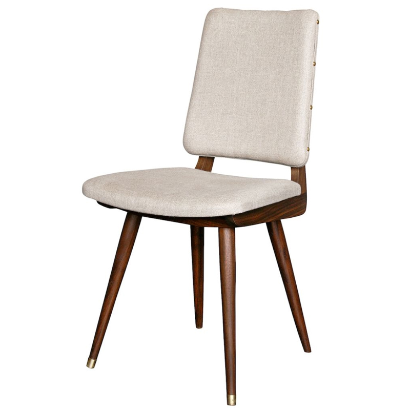 Стул Camille Dining Chair ivory ( слоновая кость ) Коричневый Стул Camille Dining Chair ivory ( слоновая кость ) Коричневый во Владивостоке | Loft Concept