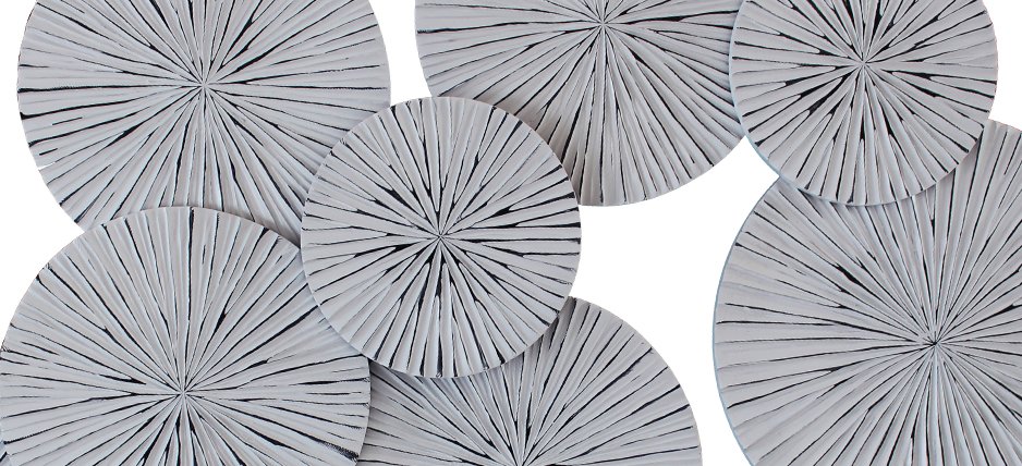 Арт-объект Apollo Gray Wall Plaque Disc Арт-объект Apollo Gray Wall Plaque Disc - Loft-Concept во Владивостоке